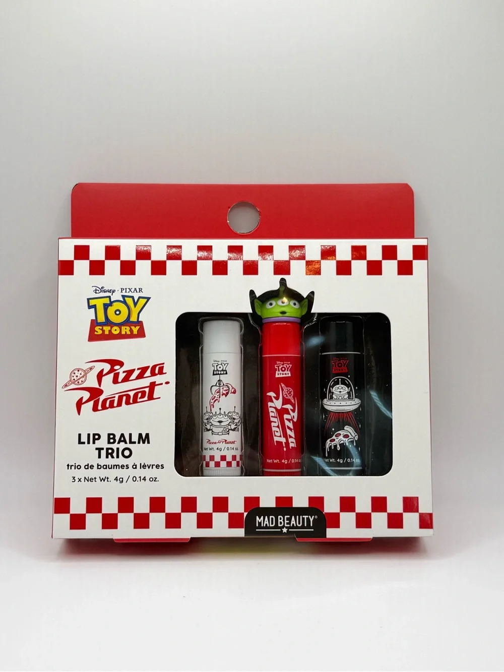 Disney Pixar Toy Story Pizza Planet Lip Balm Trio – Mad Beauty NEW